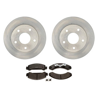 Raybestos® - R-Line™ Plain Front Brake Kit with Ceramic Pads