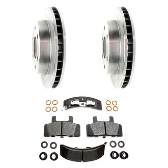 Raybestos® - R-Line™ Plain Brake Kit with Semi-Metallic Pads