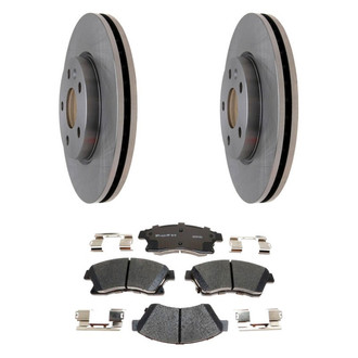 Raybestos® - R-Line™ 1-Piece Brake Kit with Ceramic Brake Pads