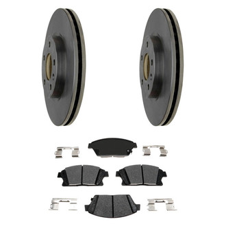 Raybestos® - R-Line™ 1-Piece Brake Kit with Ceramic Brake Pads