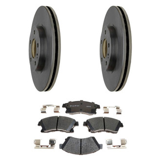 Raybestos® BNDL-1269-31017669 - R-Line™ Plain Front Brake Kit with Ceramic Pads