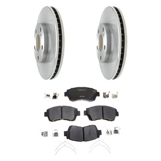 Raybestos® - R-Line™ 1-Piece Brake Kit with Ceramic Brake Pads
