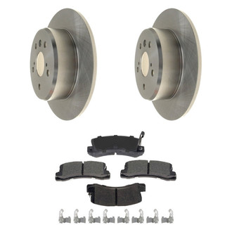 Raybestos® - R-Line™ Rear Brake Kit with Ceramic Pads