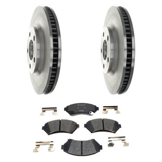 Raybestos® - R-Line™ Plain Front Brake Kit with Ceramic Pads