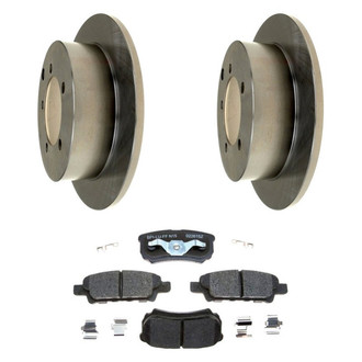 Raybestos® - R-Line™ 1-Piece Brake Kit with Ceramic Brake Pads