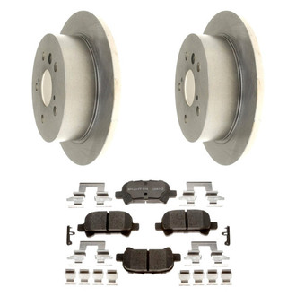 Raybestos® BNDL-1269-31017799 - R-Line™ Plain Rear Brake Kit with Ceramic Pads