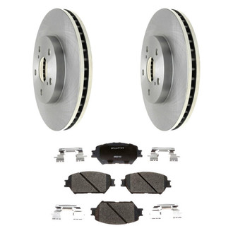 Raybestos® - R-Line™ Plain Front Brake Kit with Ceramic Pads