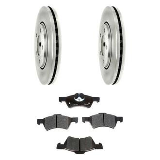 Raybestos® - R-Line™ Plain Front Brake Kit with Ceramic Pads