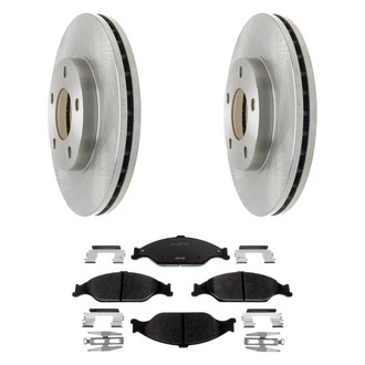 Raybestos® - R-Line™ 1-Piece Brake Kit with Ceramic Brake Pads