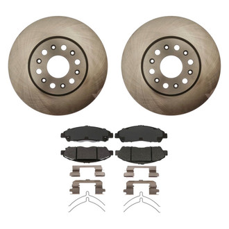 Raybestos® - R-Line™ 1-Piece Brake Kit with Ceramic Brake Pads