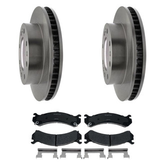 Raybestos® - R-Line™ Plain Front Brake Kit with Ceramic Pads