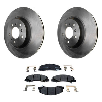 Raybestos® - R-Line™ 1-Piece Brake Kit with Ceramic Brake Pads