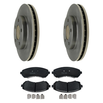 Raybestos® BNDL-1269-31017994 - R-Line™ Plain Front Brake Kit with Semi-Metallic Pads