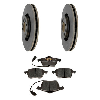 Raybestos® - R-Line™ Plain Brake Kit with Semi-Metallic Pads