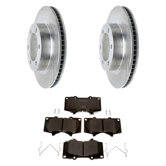 Raybestos® - R-Line™ Plain Front Brake Kit with Ceramic Pads