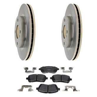Raybestos® - R-Line™ Plain Front Brake Kit with Ceramic Pads