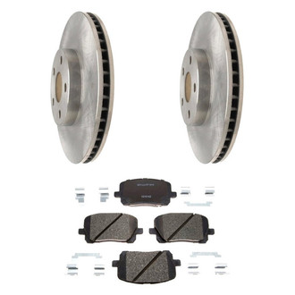 Raybestos® - R-Line™ Plain Front Brake Kit with Ceramic Pads
