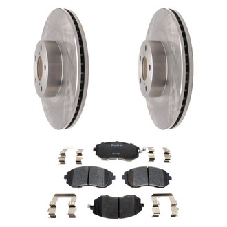 Raybestos® - R-Line™ Plain Brake Kit with Ceramic Pads