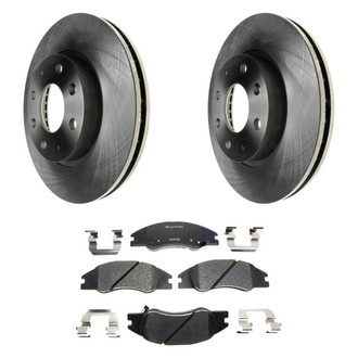 Raybestos® - R-Line™ 1-Piece Brake Kit with Ceramic Brake Pads