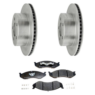 Raybestos® - R-Line™ Plain Brake Kit with Ceramic Pads