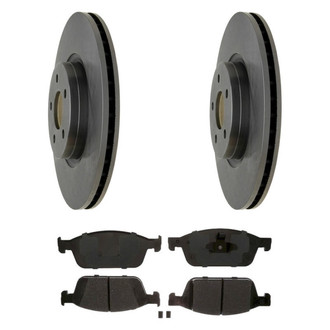 Raybestos® - R-Line™ 1-Piece Brake Kit with Ceramic Brake Pads
