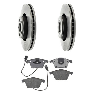 Raybestos® - R-Line™ Plain Brake Kit with Ceramic Pads