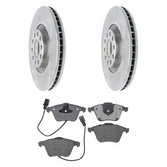 Raybestos® - R-Line™ Plain Front Brake Kit with Ceramic Pads