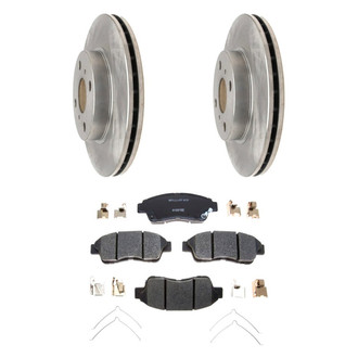 Raybestos® - R-Line™ Plain Front Brake Kit with Ceramic Pads