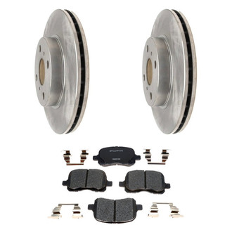 Raybestos® - R-Line™ 1-Piece Brake Kit with Ceramic Brake Pads