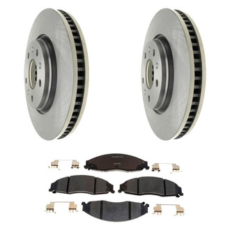 Raybestos® - R-Line™ Plain Brake Kit with Ceramic Pads
