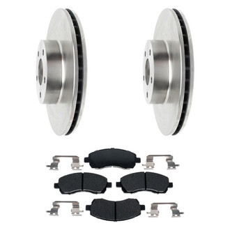Raybestos® - R-Line™ Plain Front Brake Kit with Ceramic Pads