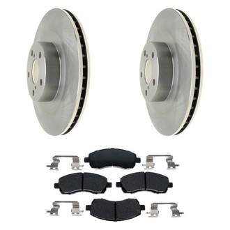 Raybestos® - R-Line™ Plain Front Brake Kit with Ceramic Pads