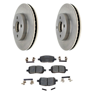 Raybestos® - R-Line™ 1-Piece Brake Kit with Ceramic Brake Pads