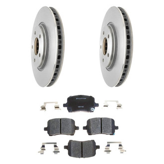Raybestos® - R-Line™ Plain Front Brake Kit with Ceramic Pads