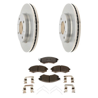 Raybestos® - R-Line™ Plain Front Brake Kit with Ceramic Pads