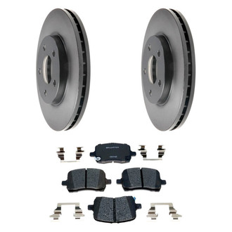 Raybestos® - R-Line™ Plain Front Brake Kit with Ceramic Pads