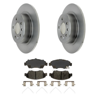 Raybestos® - R-Line™ 1-Piece Brake Kit with Ceramic Brake Pads