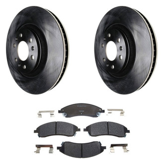 Raybestos® - R-Line™ 1-Piece Brake Kit with Semi-Metallic Brake Pads