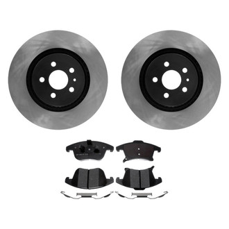 Raybestos® - R-Line™ 1-Piece Brake Kit with Ceramic Brake Pads