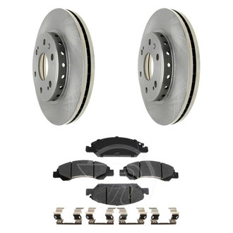 Raybestos® - R-Line™ Plain Front Brake Kit with Ceramic Pads