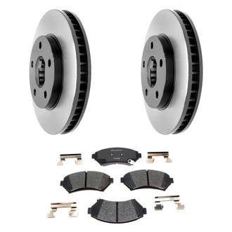 Raybestos® - R-Line™ 1-Piece Brake Kit with Ceramic Brake Pads
