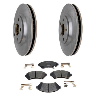 Raybestos® - R-Line™ 1-Piece Brake Kit with Ceramic Brake Pads