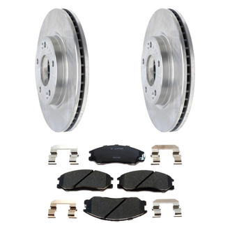 Raybestos® - R-Line™ Plain Front Brake Kit with Ceramic Pads