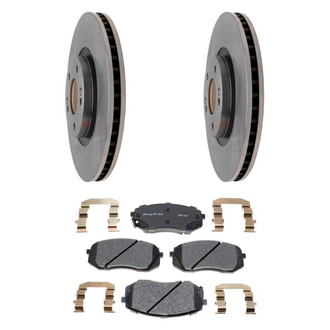 Raybestos® - R-Line™ 1-Piece Brake Kit with Ceramic Brake Pads