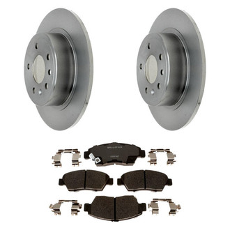 Raybestos® - R-Line™ 1-Piece Brake Kit with Ceramic Brake Pads