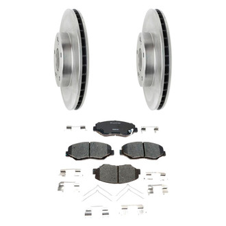 Raybestos® - R-Line™ 1-Piece Brake Kit with Ceramic Brake Pads