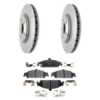 Raybestos® - R-Line™ Plain Front Brake Kit with Ceramic Pads