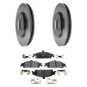 Raybestos® - R-Line™ Plain Front Brake Kit with Ceramic Pads