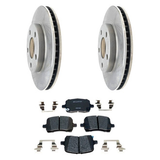 Raybestos® - R-Line™ Plain Front Brake Kit with Ceramic Pads