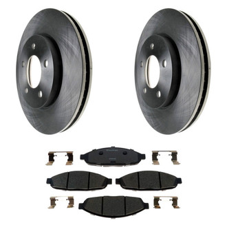 Raybestos® BNDL-1269-31018638 - R-Line™ Plain Front Brake Kit with Ceramic Pads